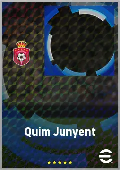 Quim Junyent eFootball 2026 player card, 67 OVR CMF