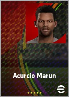 Acurcio Marun eFootball 2026 player card, 56 OVR GK