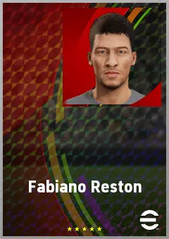 Fabiano Reston eFootball 2026 player card, 54 OVR CB