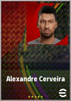 Alexandre Cerveira eFootball 2026 player card, 60 OVR DMF