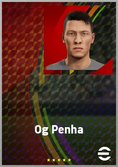 Og Penha eFootball 2026 player card, 56 OVR DMF