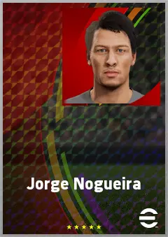 Jorge Nogueira eFootball 2026 player card, 55 OVR GK