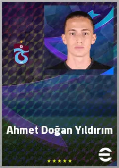 Ahmet Doğan Yıldırım eFootball 2026 player card, 62 OVR GK