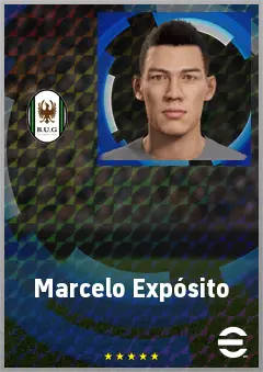 Marcelo Expósito eFootball 2026 player card, 65 OVR CMF
