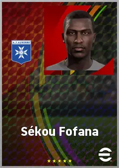 Sékou Fofana eFootball 2026 player card, 69 OVR LB