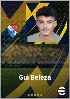 Gui Beleza eFootball 2026 player card, 63 OVR DMF