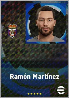 Ramón Martínez eFootball 2026 player card, 68 OVR CB