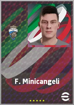 F. Minicangeli eFootball 2026 player card, 60 OVR GK