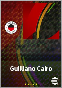 Guilliano Cairo eFootball 2026 player card, 61 OVR CB