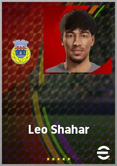 Leo Shahar eFootball 2026 player card, 65 OVR RB