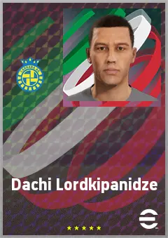 Dachi Lordkipanidze eFootball 2026 player card, 64 OVR CMF