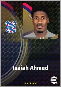 Isaiah Ahmed eFootball 2026 player card, 61 OVR CMF