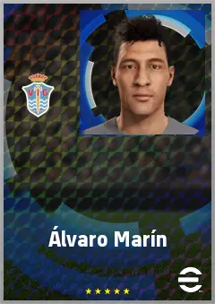 Álvaro Marín eFootball 2026 player card, 66 OVR CF
