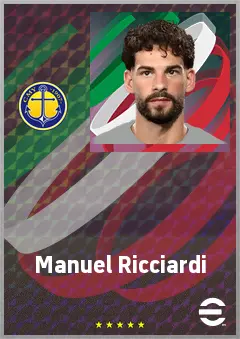 Manuel Ricciardi eFootball 2026 player card, 62 OVR RB