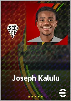 Joseph Kalulu eFootball 2026 player card, 67 OVR LB