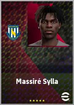 Massiré Sylla eFootball 2026 player card, 67 OVR CB