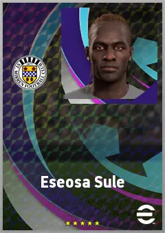 Eseosa Sule eFootball 2026 player card, 65 OVR CF