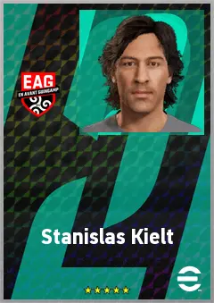 Stanislas Kielt eFootball 2026 player card, 65 OVR CF