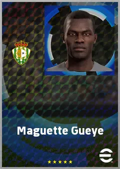 Maguette Gueye eFootball 2026 player card, 69 OVR DMF