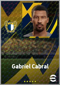 Gabriel Cabral eFootball 2026 player card, 64 OVR GK