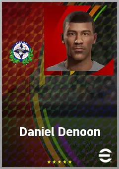 Daniel Denoon eFootball 2026 player card, 67 OVR CB