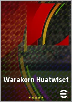 Warakorn Huatwiset eFootball 2026 player card, 60 OVR CB