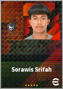 Sorawis Srifah eFootball 2026 player card, 61 OVR GK