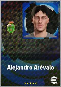 Alejandro Arévalo eFootball 2026 player card, 61 OVR GK