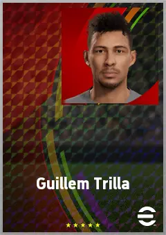 Guillem Trilla eFootball 2026 player card, 64 OVR CB