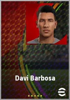 Davi Barbosa eFootball 2026 player card, 65 OVR GK