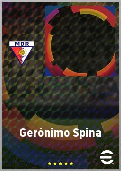 Gerónimo Spina eFootball 2026 player card, 66 OVR CB