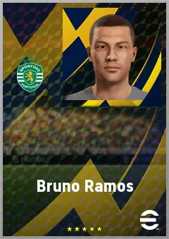 Bruno Ramos eFootball 2026 player card, 64 OVR CB