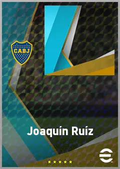Joaquín Ruíz eFootball 2026 player card, 64 OVR AMF
