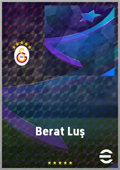 Berat Luş eFootball 2026 player card, 60 OVR LWF