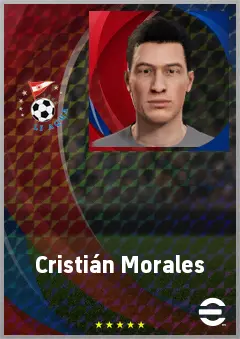 Cristián Morales eFootball 2026 player card, 64 OVR RB