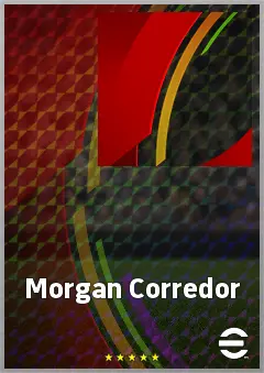Morgan Corredor eFootball 2026 player card, 61 OVR CB