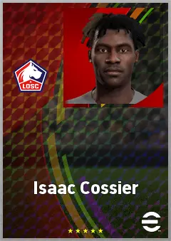 Isaac Cossier eFootball 2026 player card, 66 OVR CB