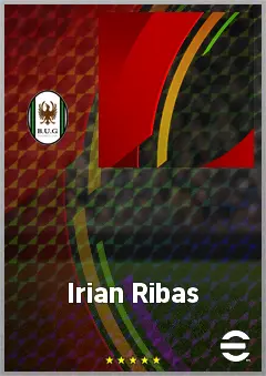Irian Ribas eFootball 2026 player card, 64 OVR CF