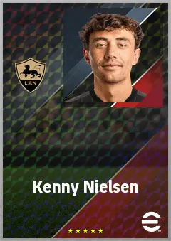 Kenny Nielsen eFootball 2026 player card, 67 OVR CB