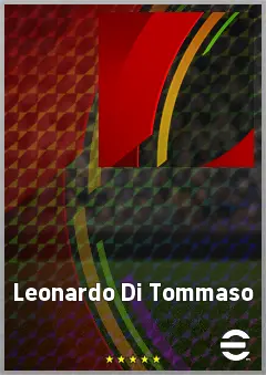 Leonardo Di Tommaso eFootball 2026 player card, 64 OVR CMF