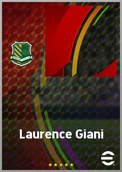Laurence Giani eFootball 2026 player card, 59 OVR LB