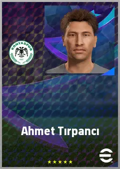 Ahmet Tırpancı eFootball 2026 player card, 61 OVR CB