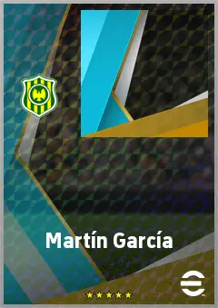 Martín García eFootball 2026 player card, 67 OVR CMF