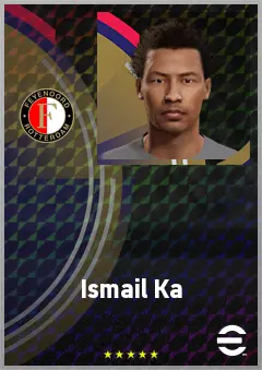Ismail Ka eFootball 2026 player card, 63 OVR GK