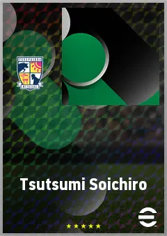 Tsutsumi Soichiro eFootball 2026 player card, 64 OVR RB
