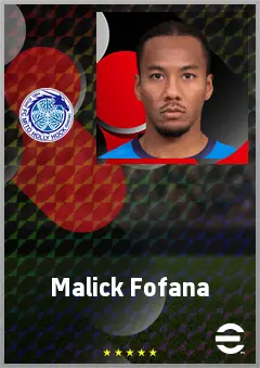 Fofana Malick eFootball 2026 player card, 66 OVR CB