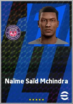 Naïme Saïd Mchindra eFootball 2026 player card, 61 OVR GK