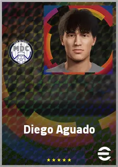 Diego Aguado eFootball 2026 player card, 67 OVR CB