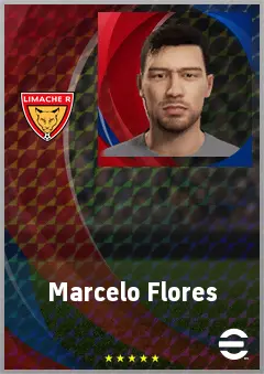 Marcelo Flores eFootball 2026 player card, 65 OVR LB