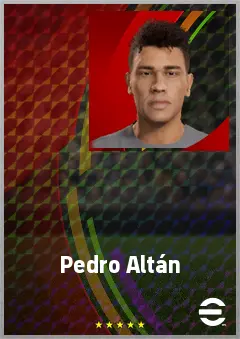Pedro Altán eFootball 2026 player card, 65 OVR AMF